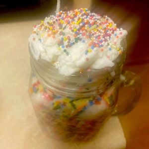 Birthday scented candle